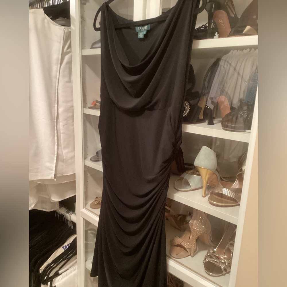 Ralph Lauren ruched dress